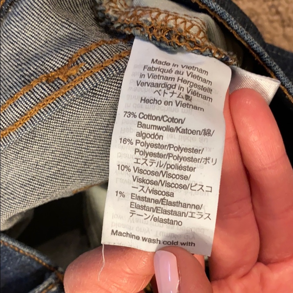 J. Crew Factory High Rise Skinny Jeans - Picture 6 of 6